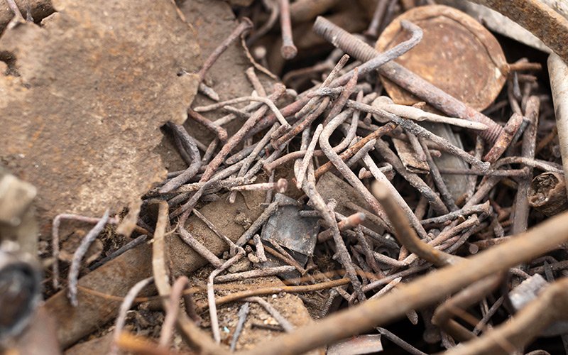 Enlèvement de ferraille